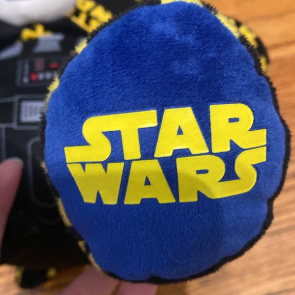 BUILD A BEAR Darth Vader Star Wars Logo Teddy Plush doll 17” - Picture 4 of 6